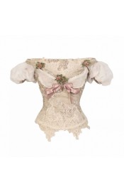 Blood Supply Cupid's Casket of Poems Edward Off-Shoulder Puffed Sleeve Top(Full Payment Without Shipping)